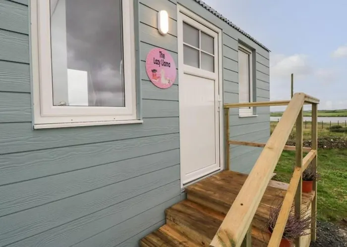 The Lazy Llama Farm Shepherd Hut *