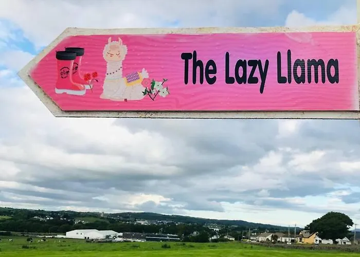 The Lazy Llama Farm Shepherd Hut Апартаменты Баллишаннон